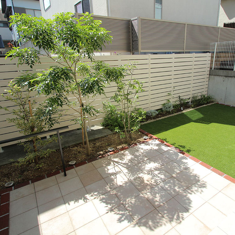 おしゃれに雑草対策 施工事例 お庭のリフォーム ガーデンデザイン グリーンケア