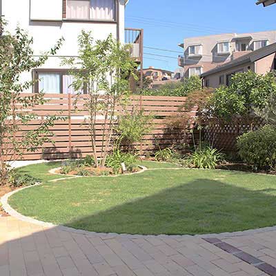 お庭と外構のデザイン リフォームの施工事例公開 グリーンケア